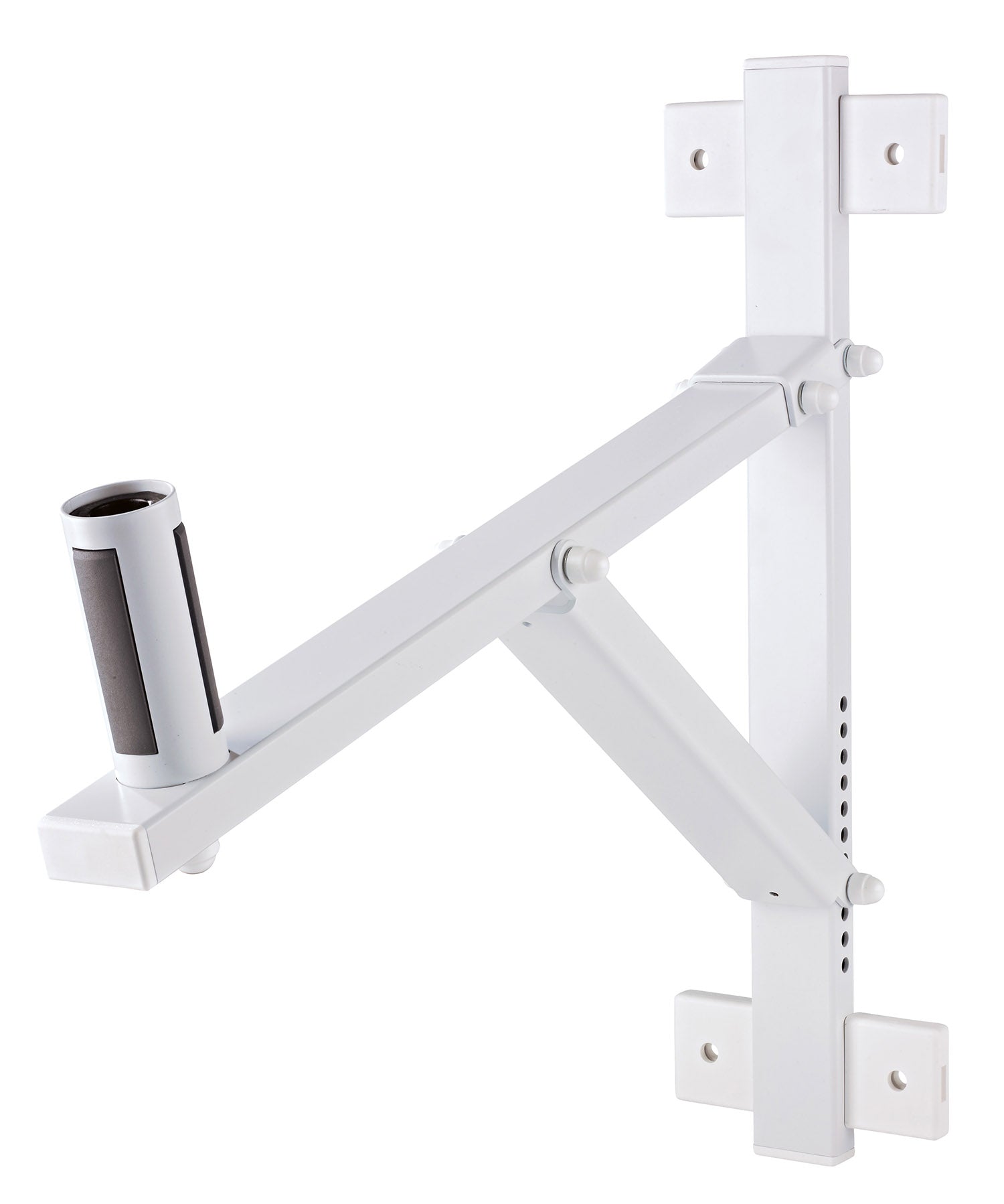 K&M 24110 Speaker Wall Mount - White - Hollywood DJ