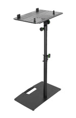 Gravity LTS T 02 B, Universal Laptop Stand with Adjustable Holding Pins and Steel Base - Black - Hollywood DJ