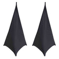 On-Stage SSA100 Speaker/Lighting Stand Skirt 2-Pieces (Black) - Hollywood DJ