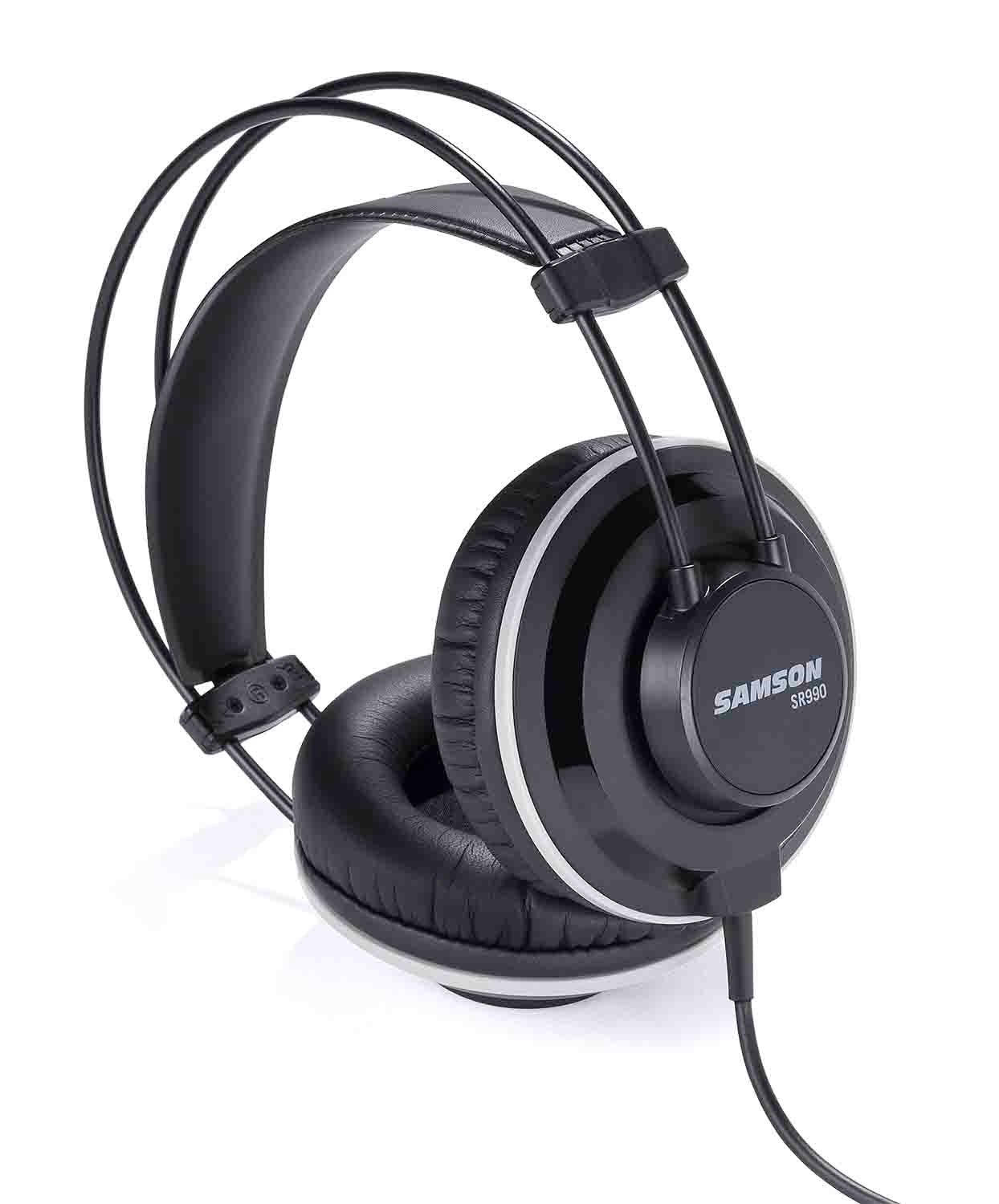 Samson SR990 Closed-Back Studio Reference Headphones - Hollywood DJ