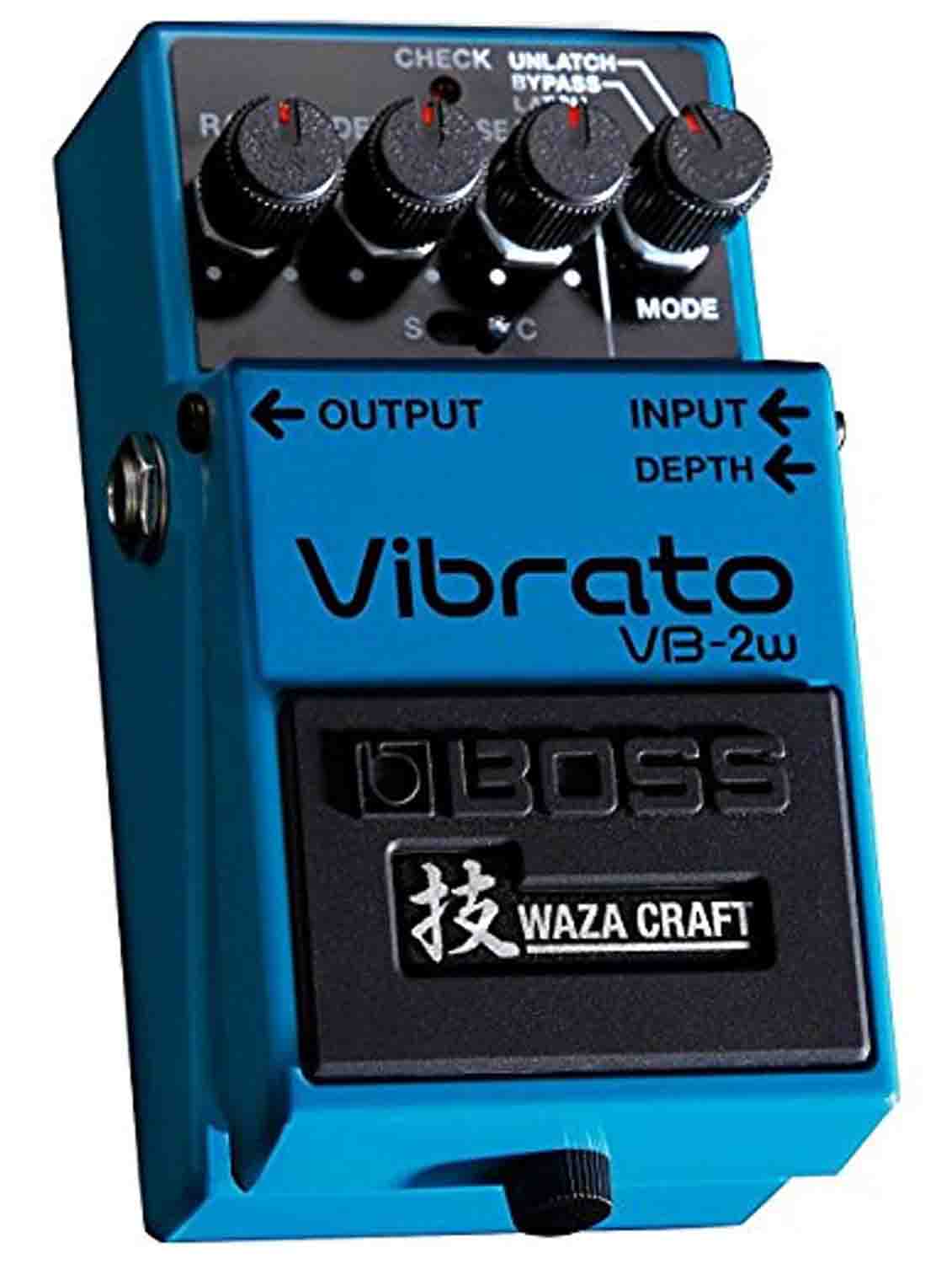 Boss VB-2W Waza Craft Vibrato Effects Pedal - Hollywood DJ