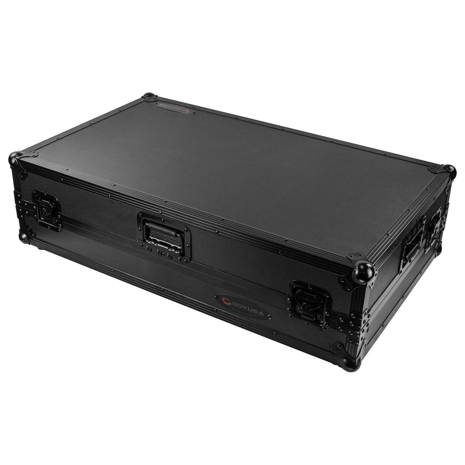 Odyssey FZGSXDJXZW1BL, Black Label Glide Style Case with Wheels and 1U Rack For Pioneer XDJ-XZ - Hollywood DJ
