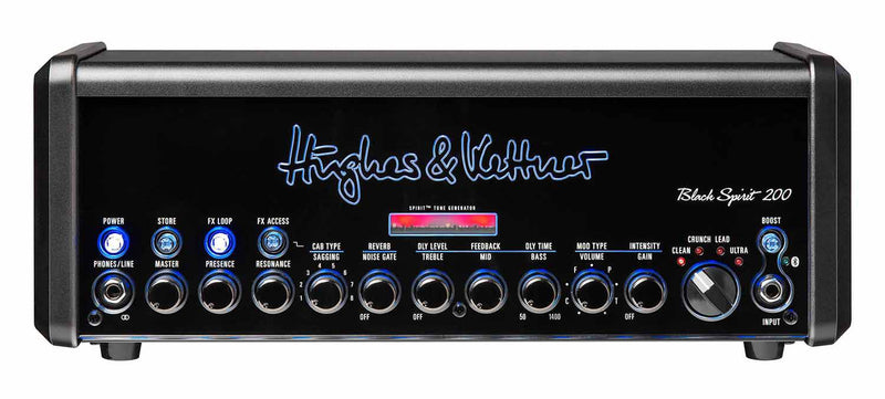 Hughes and Kettner BLACK SPIRIT 200, Analog Guitar Amplifier - Hollywood DJ