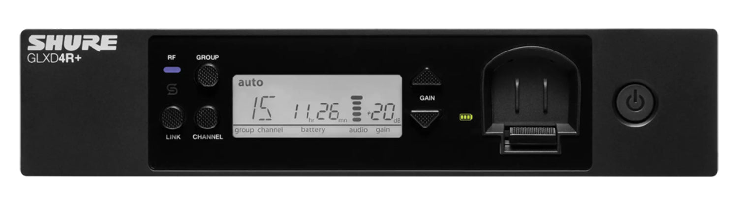 B-Stock: Shure GLXD24R+/B58-Z3 Digital Wireless Rack System with BETA 58A Vocal Microphone - Hollywood DJ