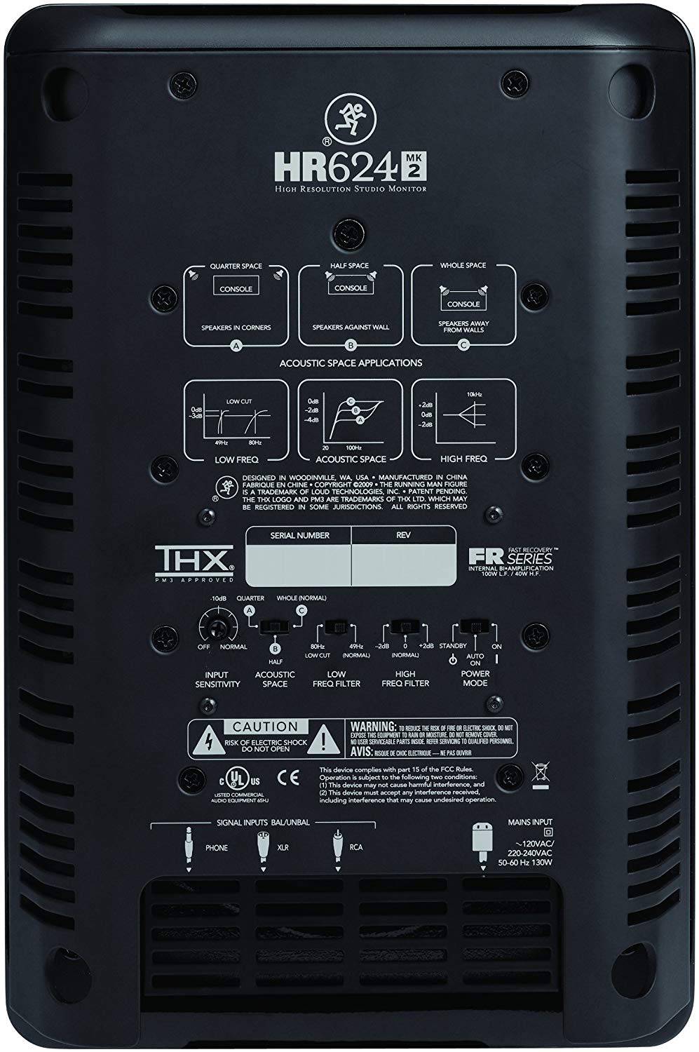 Mackie HR624mk2 6 Inch 2-way High Resolution Studio Monitor - Hollywood DJ