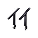 Headliner HL20002 La Brea Laptop Stand Brackets, Pair of Mounting Brackets With Table Clamps - Hollywood DJ