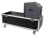 ProX X-EV-EVOLVE50X2W Flight Case for 2 EV Evolve 50 Compact Array Systems with Wheels ATA Style - Hollywood DJ