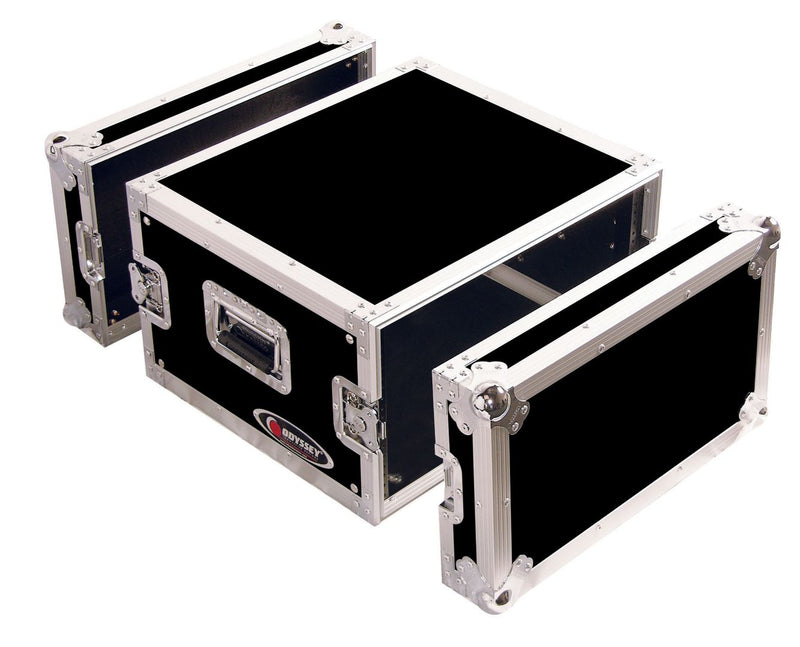 Open Box: Odyssey FZAR6 Flight Zone Six Space Amp Rack Case - Hollywood DJ