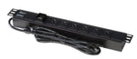 Gator Cases GRW-PWRVERT-6, 6-Outlet Power Strip - Hollywood DJ