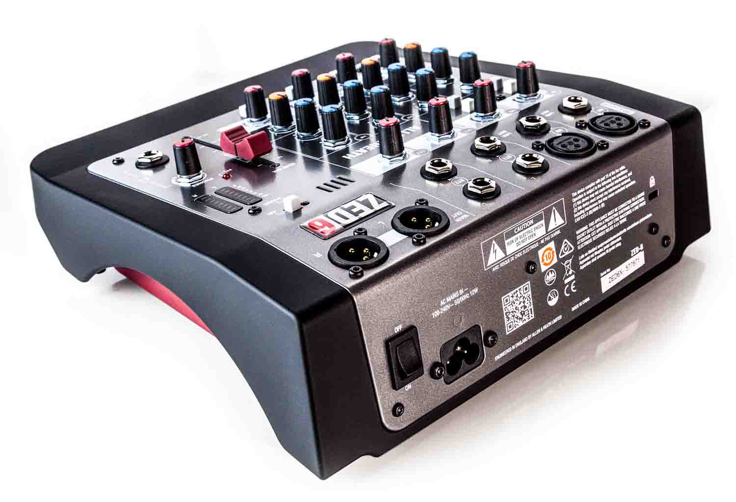 Allen & Heath ZED-6 Compact 6 Input Analogue Mixer - Hollywood DJ