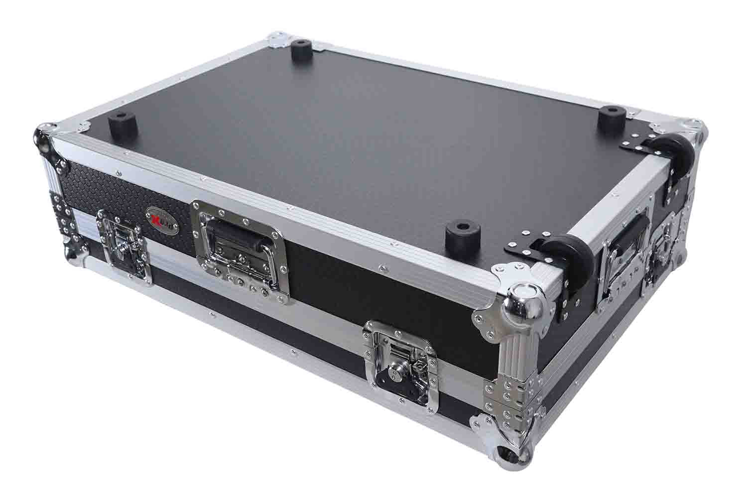 ProX XS-XDJRX3 W ATA Flight Case for Pioneer XDJ-RX3, DDJ-REV5 DJ Controller with 1U Rack Space and Wheels - Hollywood DJ