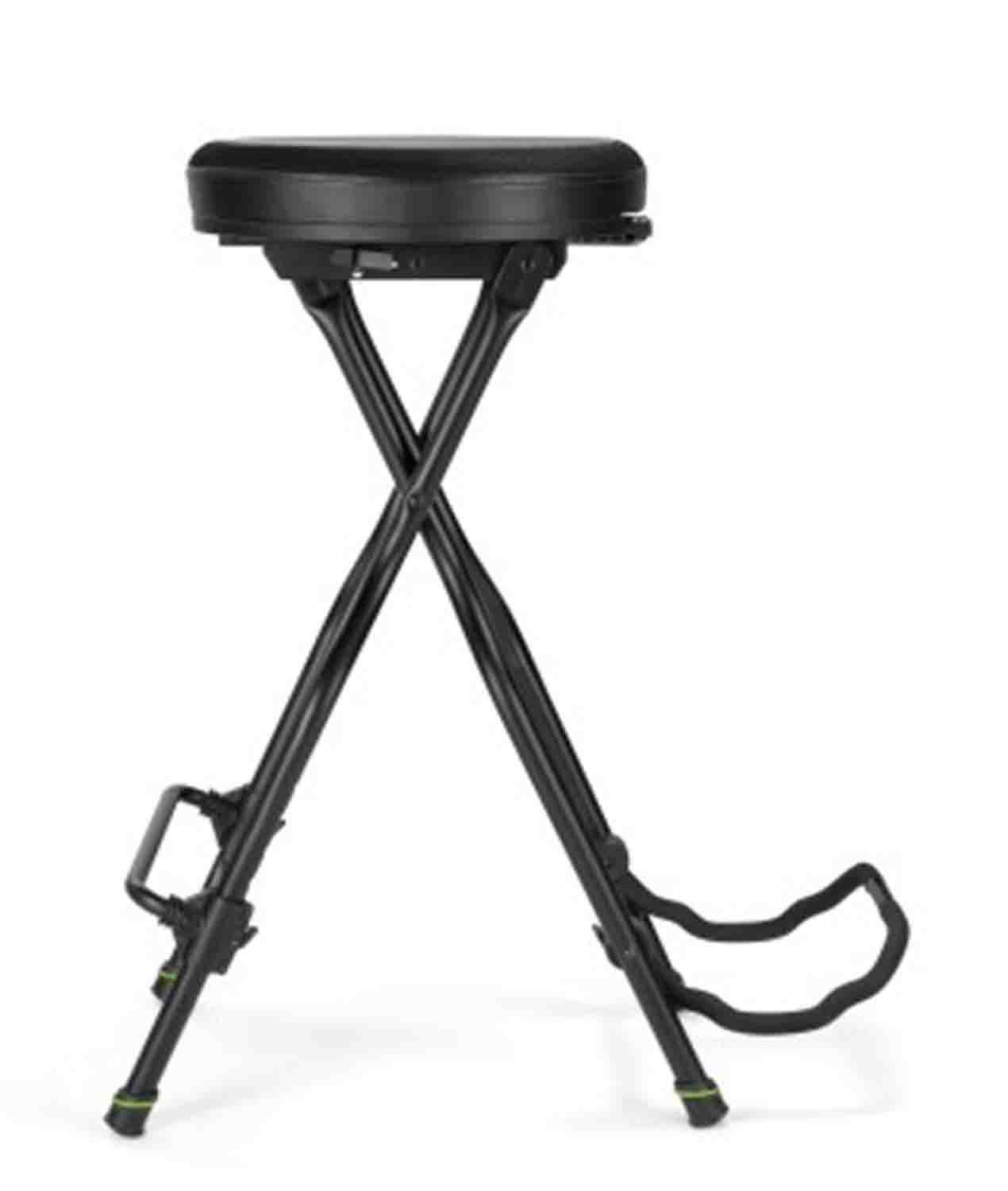 Gravity FG SEAT 1 Musician Seat with Guitar Stand - Hollywood DJ