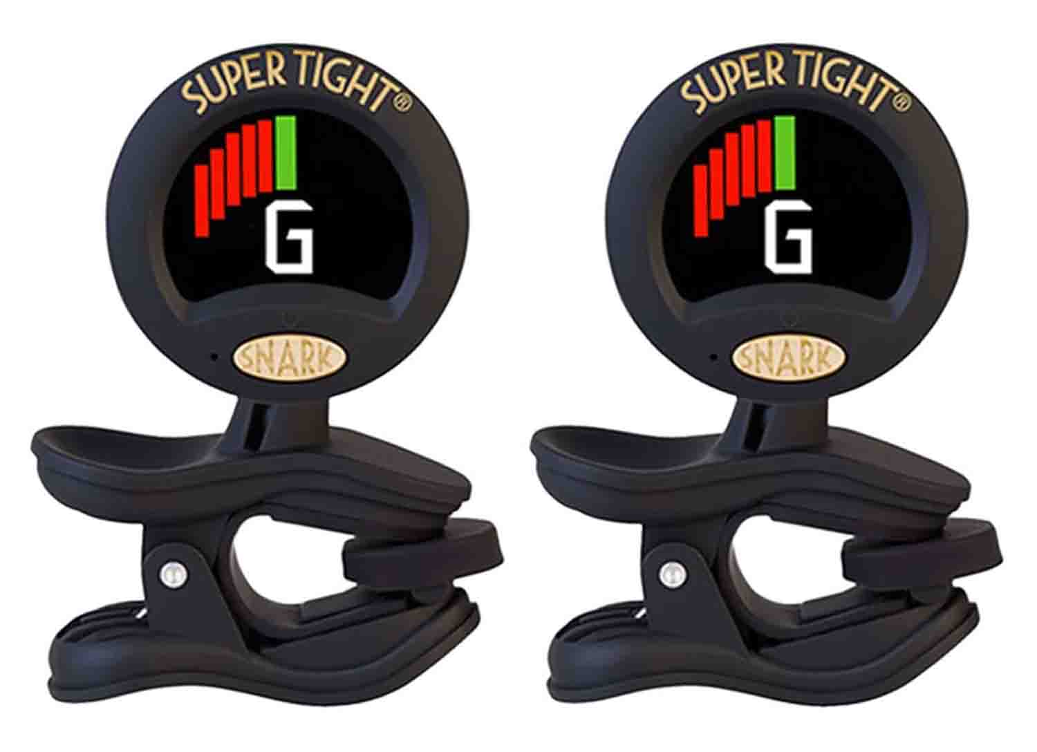 Snark St-8 Super Tight Clip-On All Instrument Tuner - 2 Pack - Hollywood DJ
