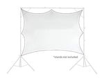 Scrim King SS-SCRN57W, 5×7 Foot Backdrop Screen - White Scrim-King