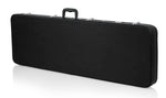 Gator Cases GWE-BASS Hard-Shell Wood Case for Bass Guitars - Black - Hollywood DJ