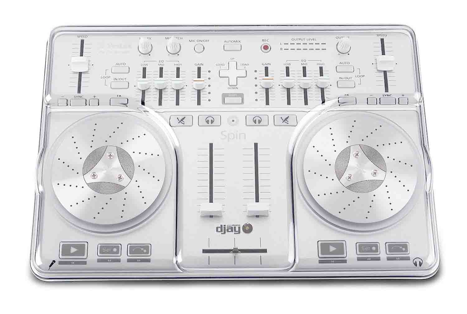 B-Stock: Decksaver DS-PC-SPIN Protective Cover for Vestax Typhoon & Spin DJ Controllers - Hollywood DJ