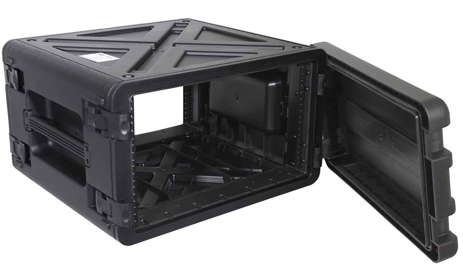 ProX XM-6U VaultX 6U Rack Air-tight, Water-Sealed ABS Case - Hollywood DJ