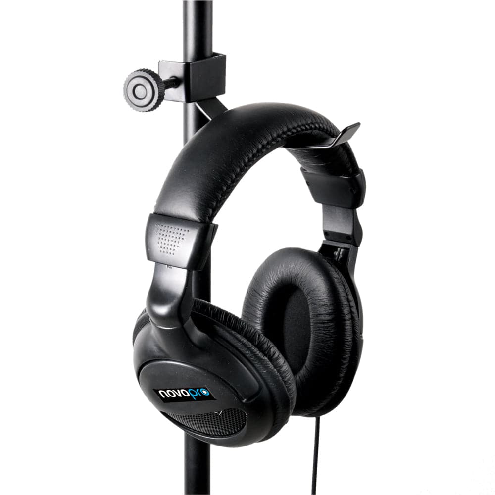Novopro NOVO-NHH1 Headphone Holder Works with SDX Booth - Hollywood DJ