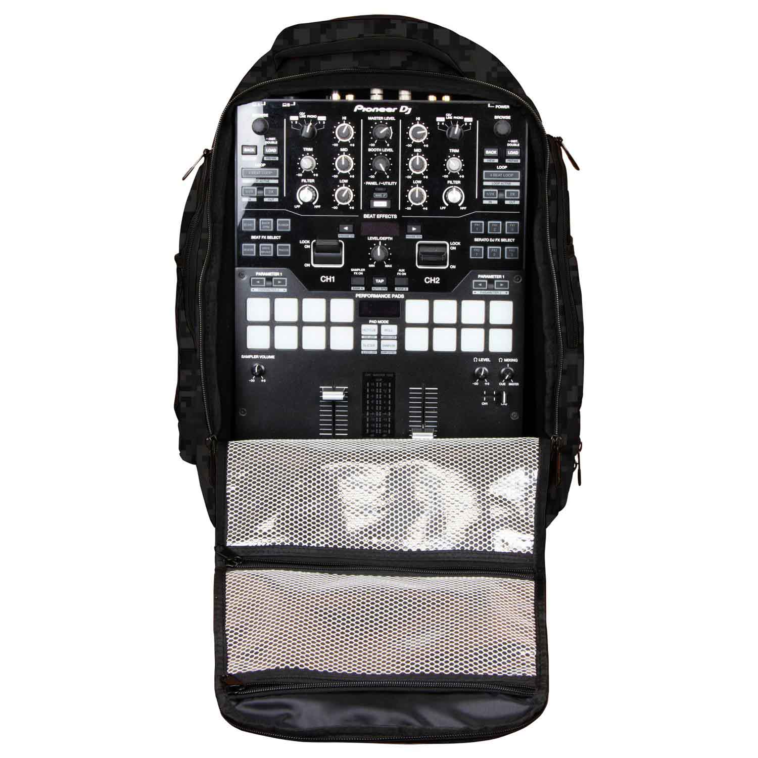 Odyssey BPBACKTRAKXLDCA Backtrak XL DJ Backpack Digital Camouflage - Hollywood DJ