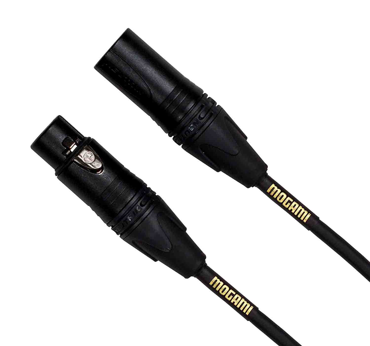 Mogami GOLD STAGE-20, 3-Pin XLR Male to XLR Female Mic Cable - 20 Foot - Hollywood DJ