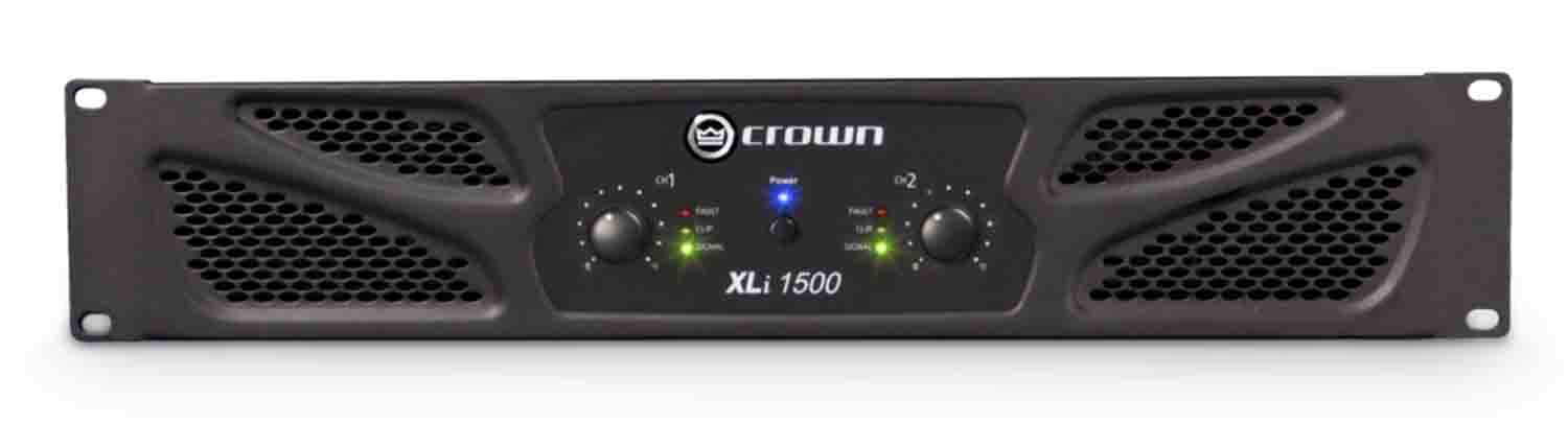 Crown XLI1500 1500 Stereo Power Amplifier - Hollywood DJ