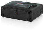 Gator Cases GRB-4U Standard 4U Audio Rack Bag with Nylon Over Plywood Construction - Hollywood DJ