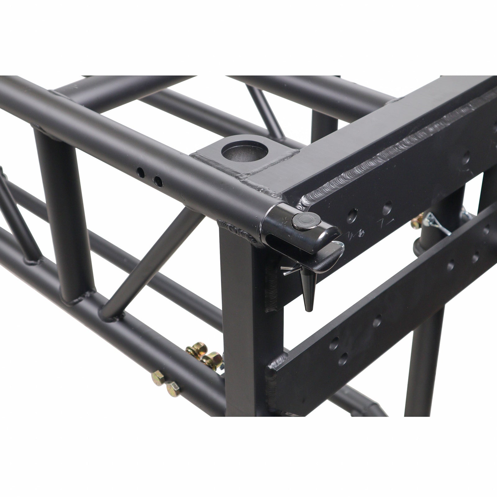ProX XT-PRERIG10FTBLK, 10' FT Pre-Rig Truss Segment with Removable Rolling Base System - Black ProX Cases