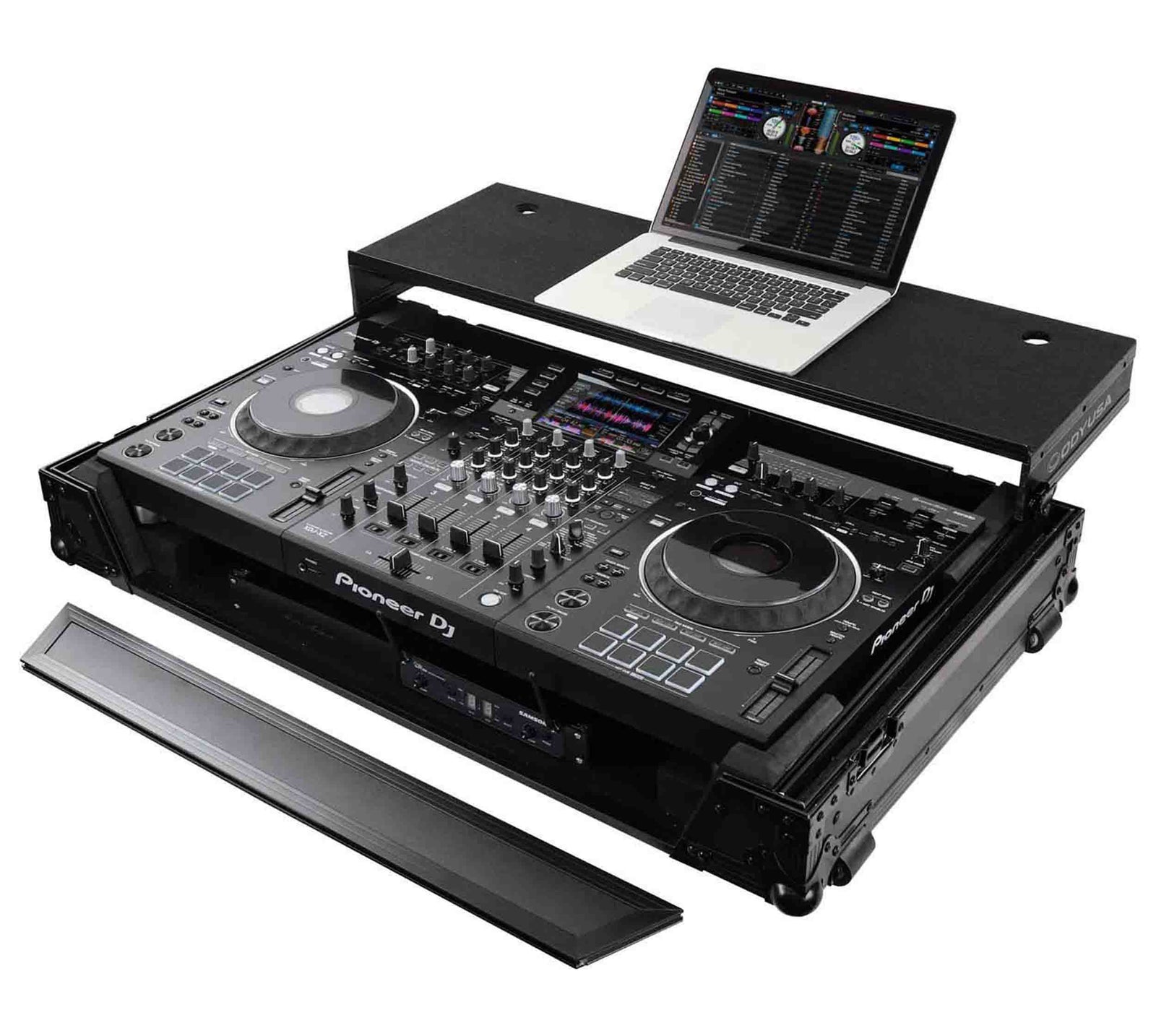 Pioneer DJ XDJ-XZ, All-In-One DJ Controller System Package with Odyssey Glide Style Case - Hollywood DJ