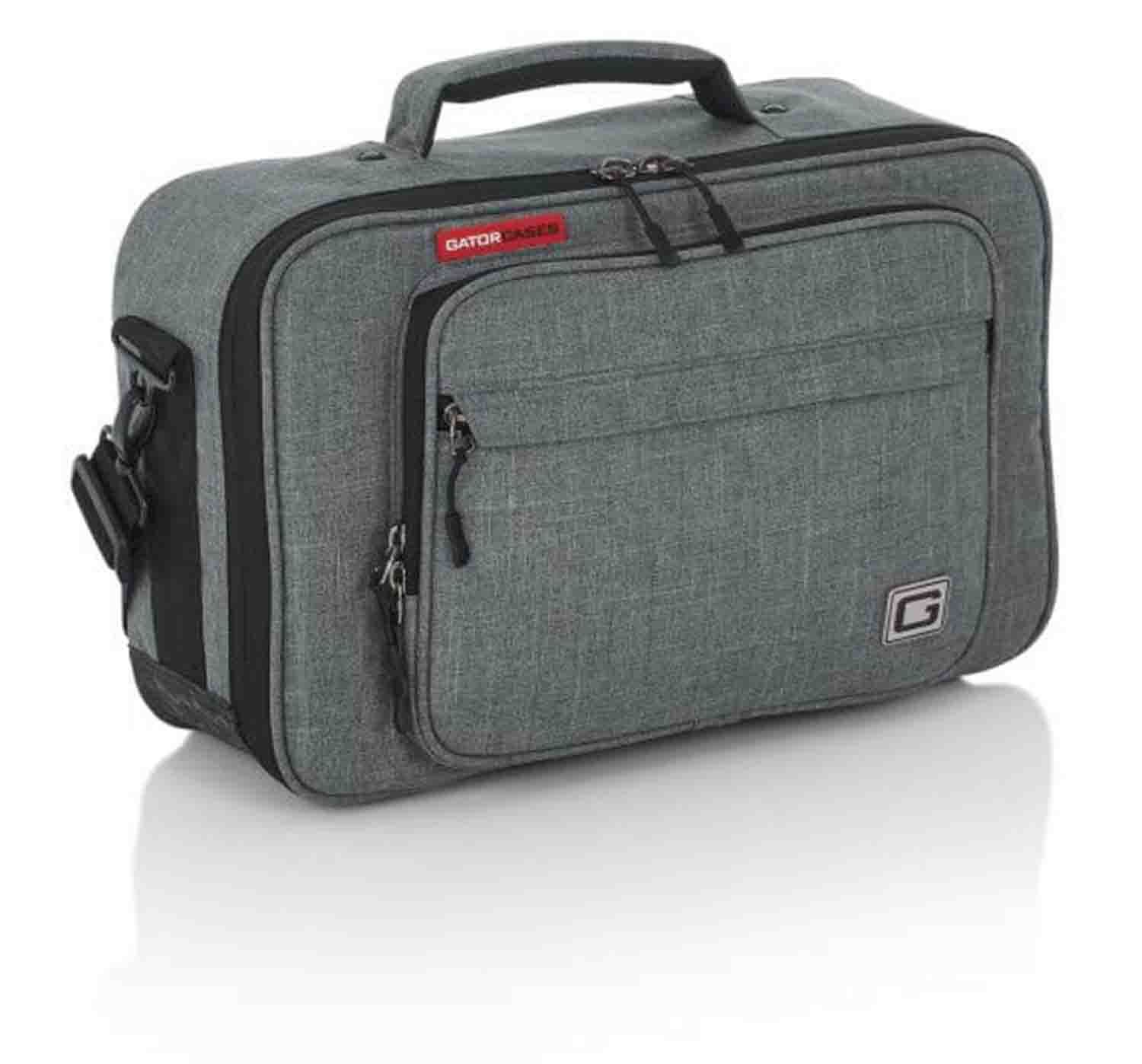 Gator Cases GT-1610-GRY Grey Transit Series Accessory Bag with 16″ x 10″ x 4.5″ Interior Gator Cases