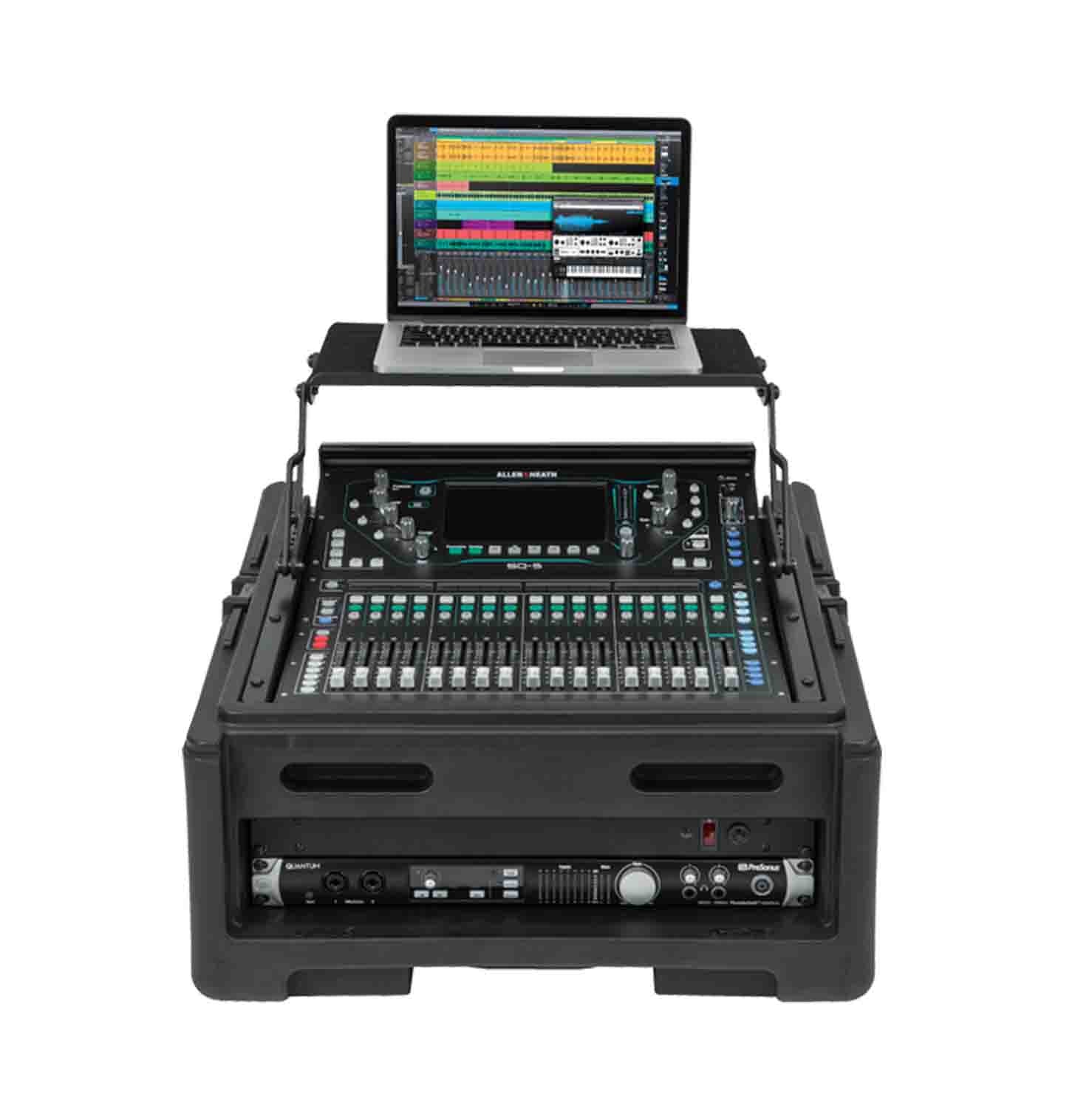 SKB Cases 1SKB-R102W,10 x 2 Rolling Compact Rig - Hollywood DJ