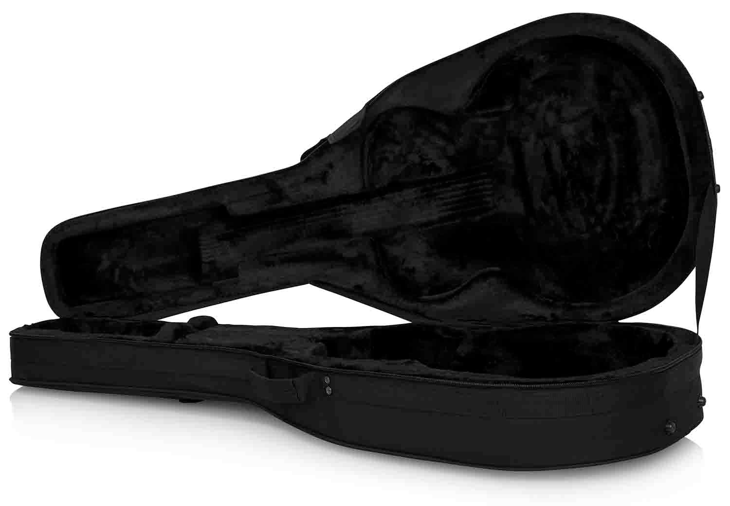 Gator Cases GL-JUMBO Rigid EPS Polyfoam Lightweight Guitar Case for Jumbo Acoustic Guitars - Hollywood DJ