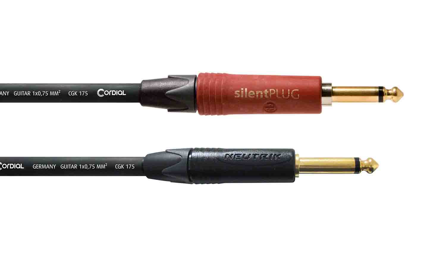 Cordial CSI PP-SILENT, Guitar and Bass Guitar Instrument Cable - Hollywood DJ
