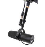 Shure SM7DB Podcast Setup Mic with Boom Stand and 15' XLR - Hollywood DJ