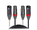 Prox XC-DXLR10 Balanced Dual XLR-M to Dual XLR-F High Performance Audio Cable - 10 Feet by ProX Cases