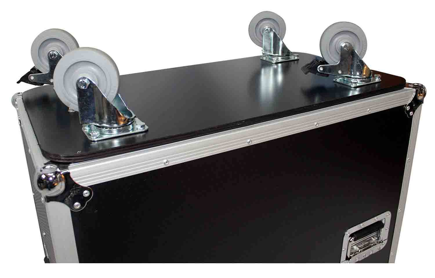 ProX XS-6XBP2424PACK Flight Road Case with 6 Pieces 24" x 24" Aluminium Base Plate - Package - Hollywood DJ