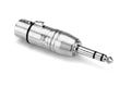 Hosa GXP-143 XLR Female to 1/4-inch TRS Male Adapter - Hollywood DJ