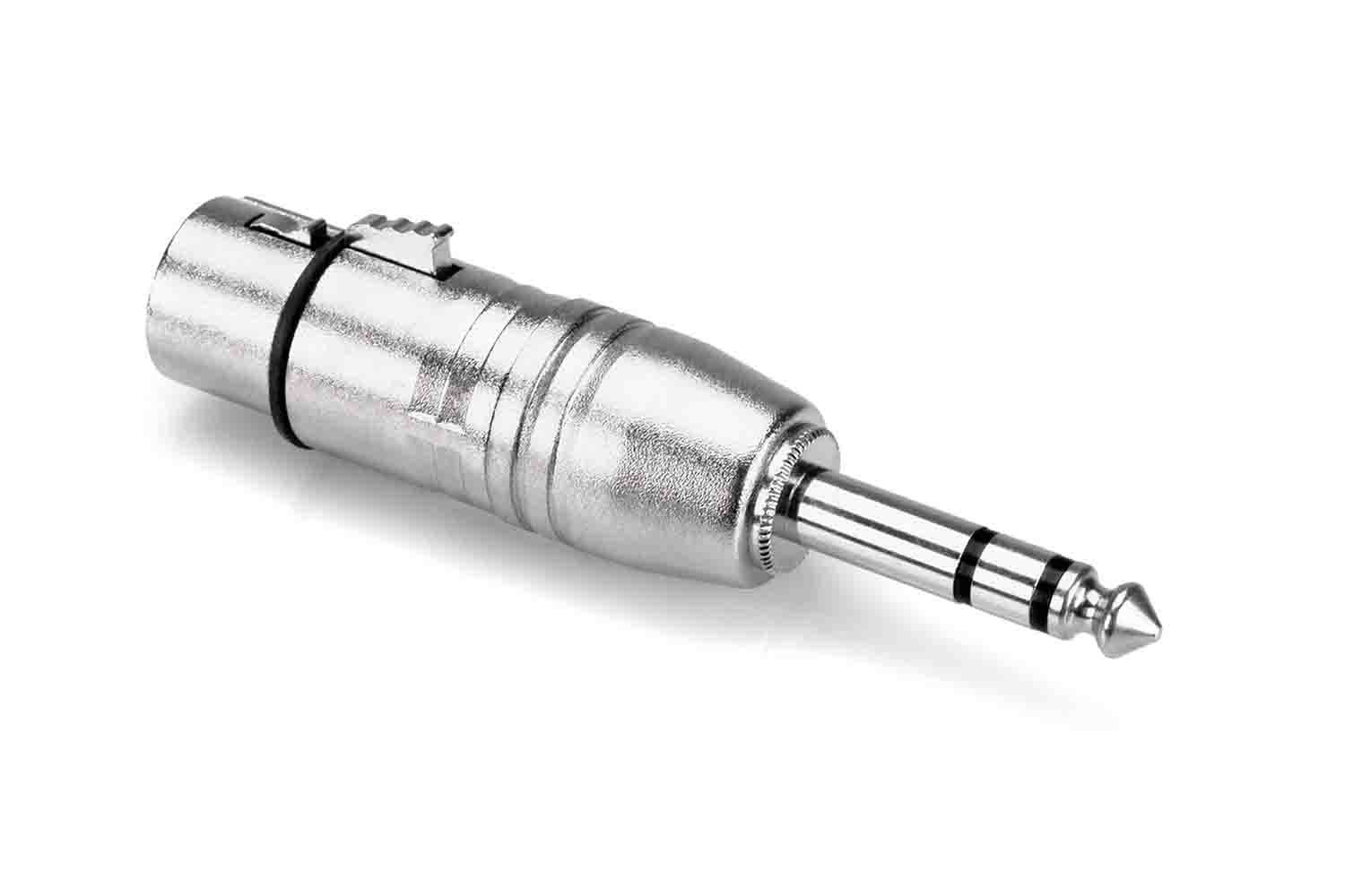 Hosa GXP-143 XLR Female to 1/4-inch TRS Male Adapter - Hollywood DJ