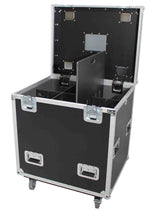 ProX XS-UTL243036W Heavy-Duty Truck Pack Utility Flight Case W-Divider and Tray Kit - 24"X30"X36" - Hollywood DJ