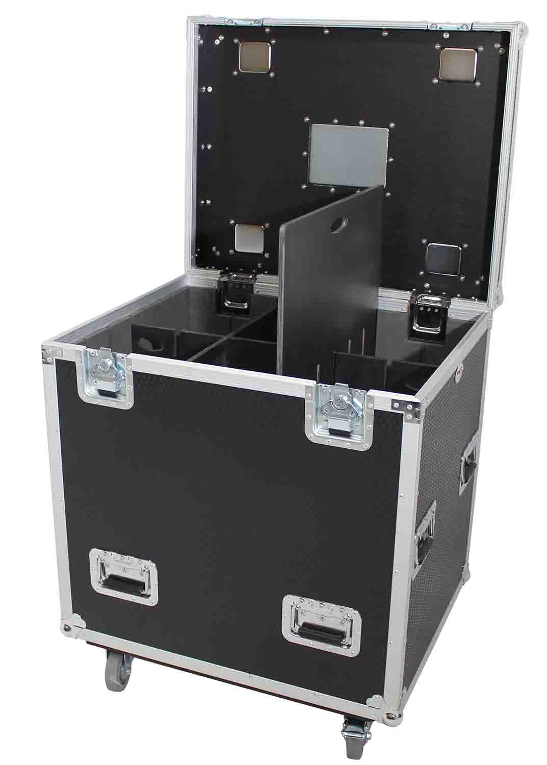 ProX XS-UTL243036W Heavy-Duty Truck Pack Utility Flight Case W-Divider and Tray Kit - 24"X30"X36" - Hollywood DJ
