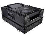 ProX XS-CDBL, DJ Flight Case for Large Format CD-Media Player - Black - Hollywood DJ