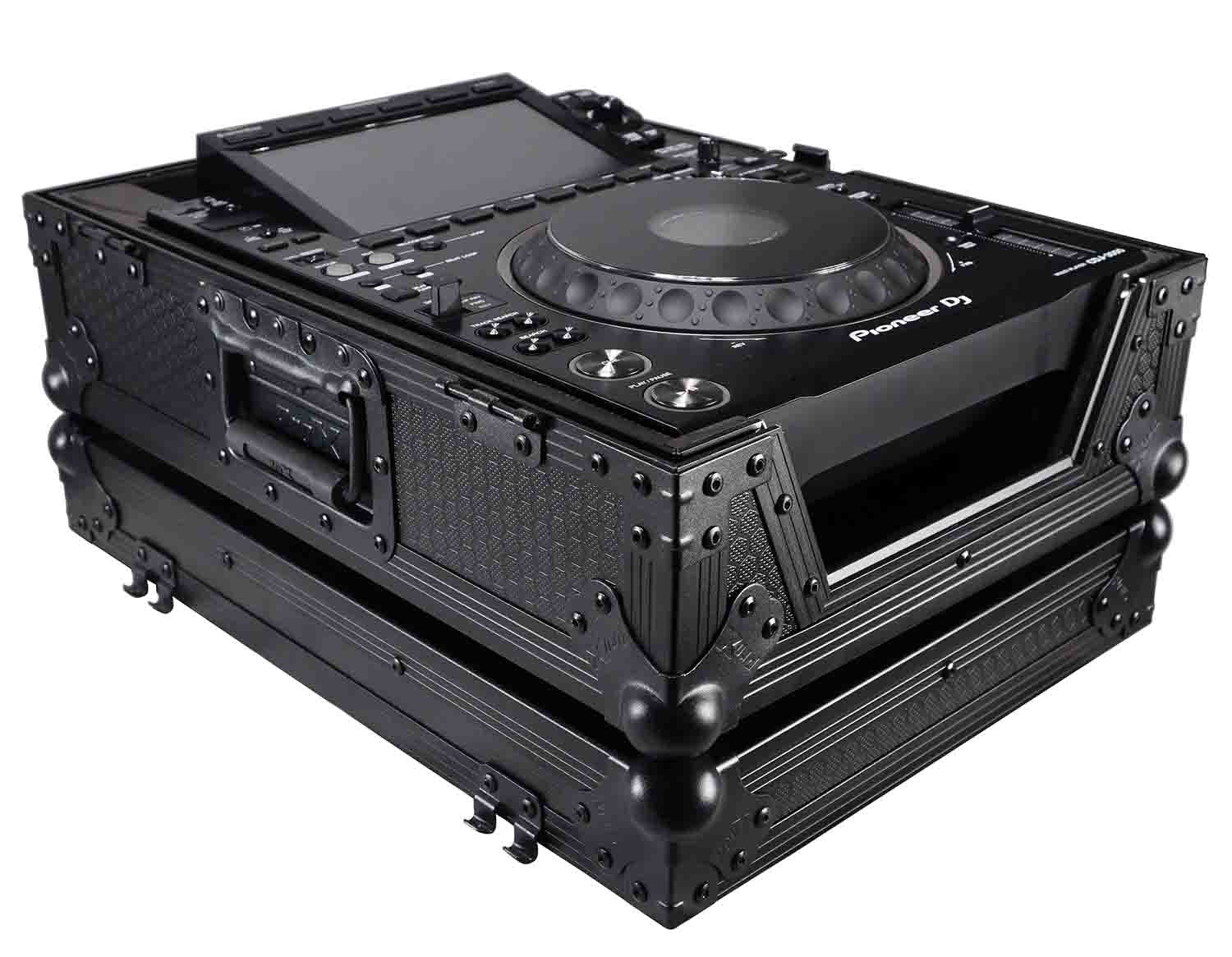 B-Stock: ProX XS-CDBL, DJ Flight Case for Large Format CD-Media Player - Black - Hollywood DJ