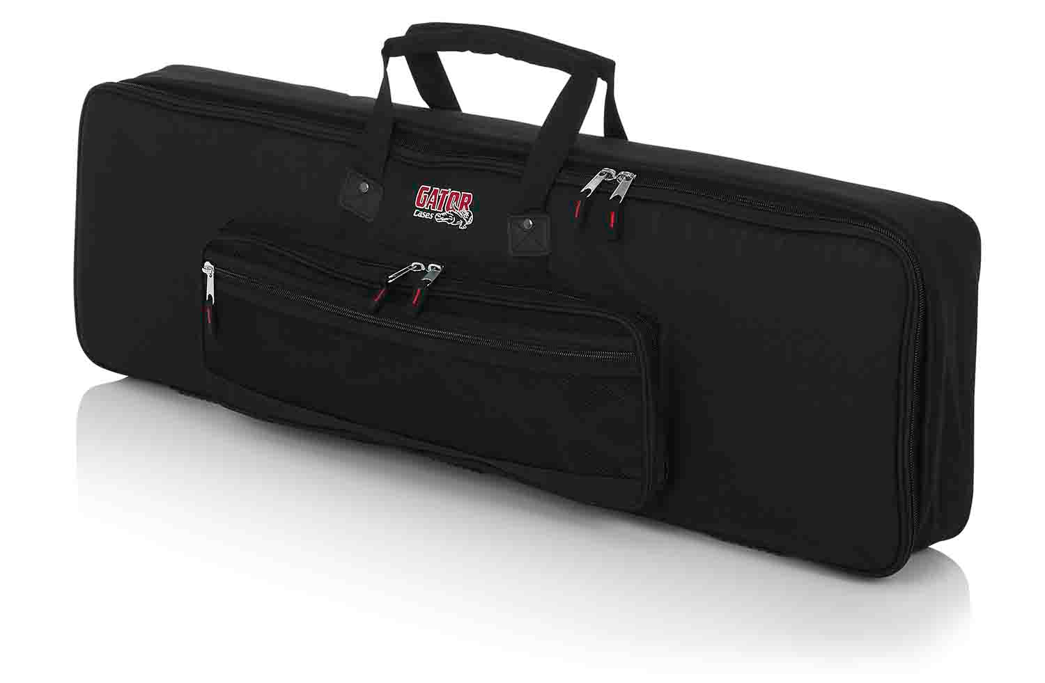 Gator Cases GKB-61 SLIM Gig Bag for Most Slim Model 61 Note Keyboards - Hollywood DJ