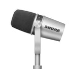 Shure Podcast Package with SRH440A Studio Headphones and MV7-S USB Podcast Microphone - Hollywood DJ