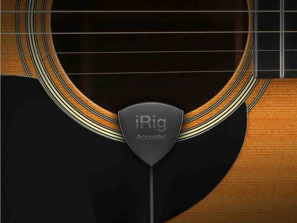 IK Multimedia iRig Acoustic Digital Microphone System for Acoustic Guitar - Hollywood DJ