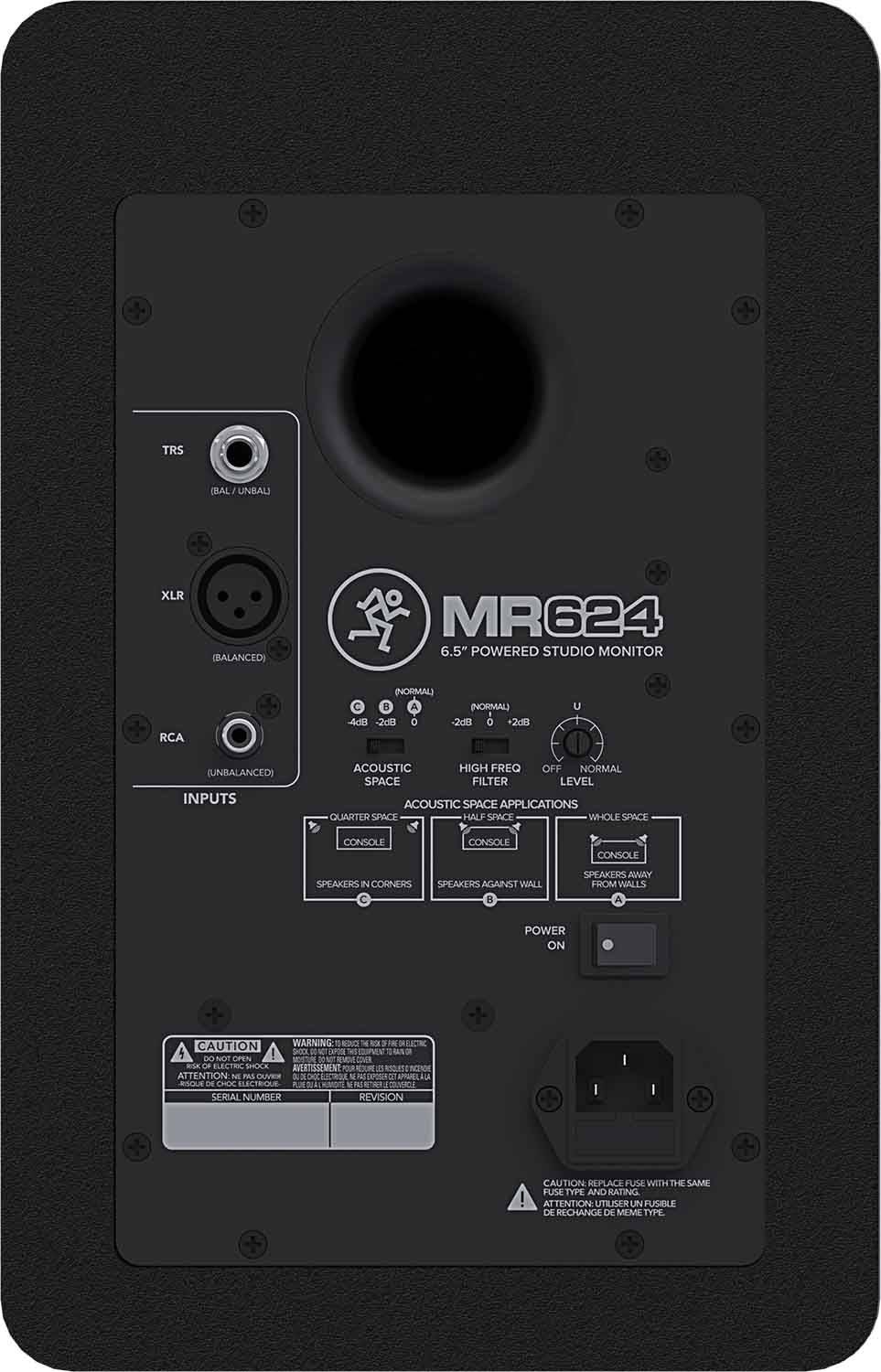 Mackie MR624 6.5" Powered Studio Monitor - Hollywood DJ