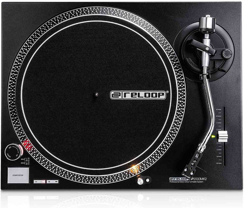 B-Stock: Reloop RP-2000 MK2 Direct Drive DJ Turntable - Hollywood DJ