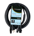 Accu-Cable SKAC10 Male to Female and XLR Male to Male Combo Cable - 10 Ft by Accu Cable