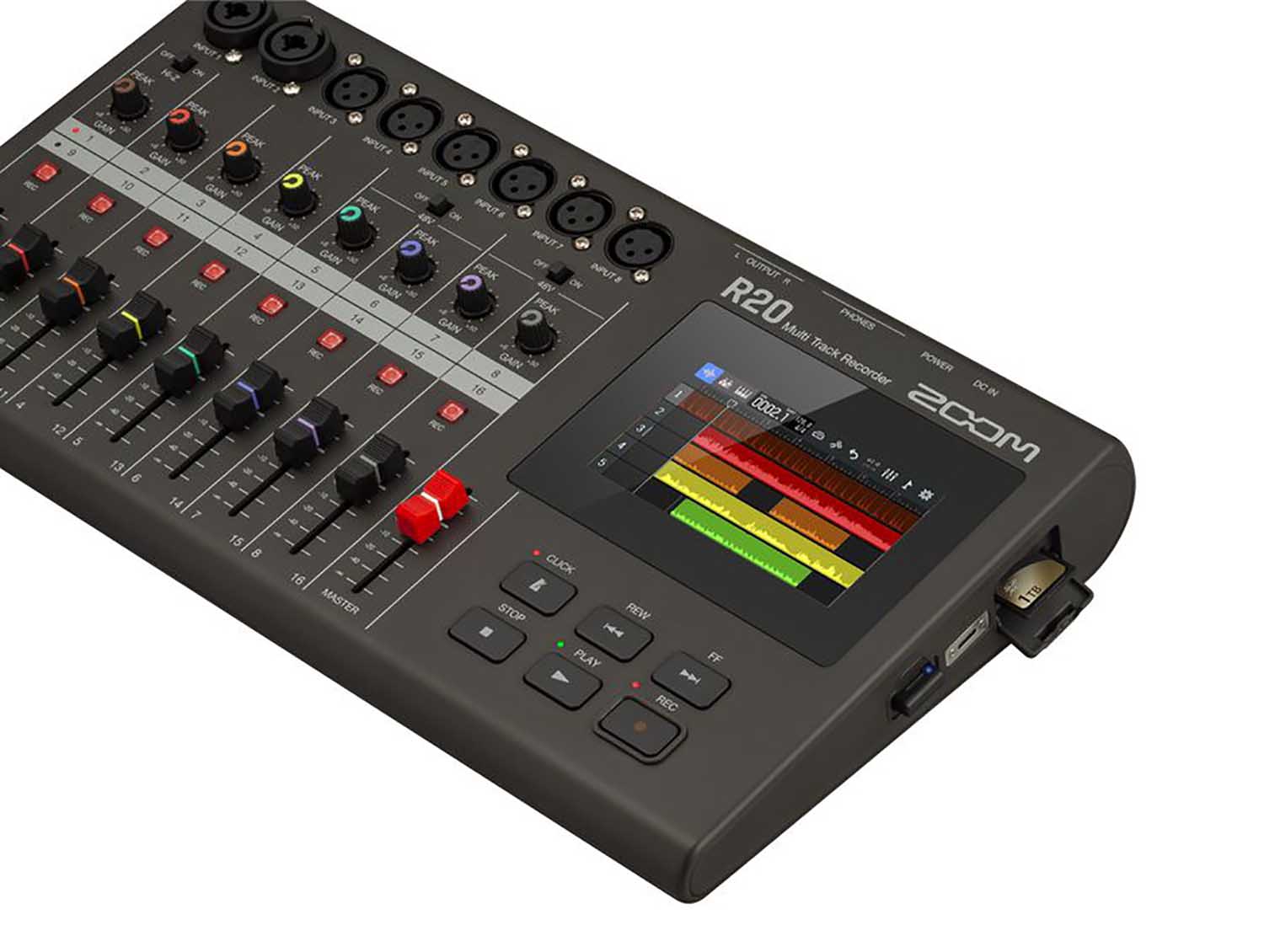 ZOOM R20 Portable Multi Track Recorder - Hollywood DJ