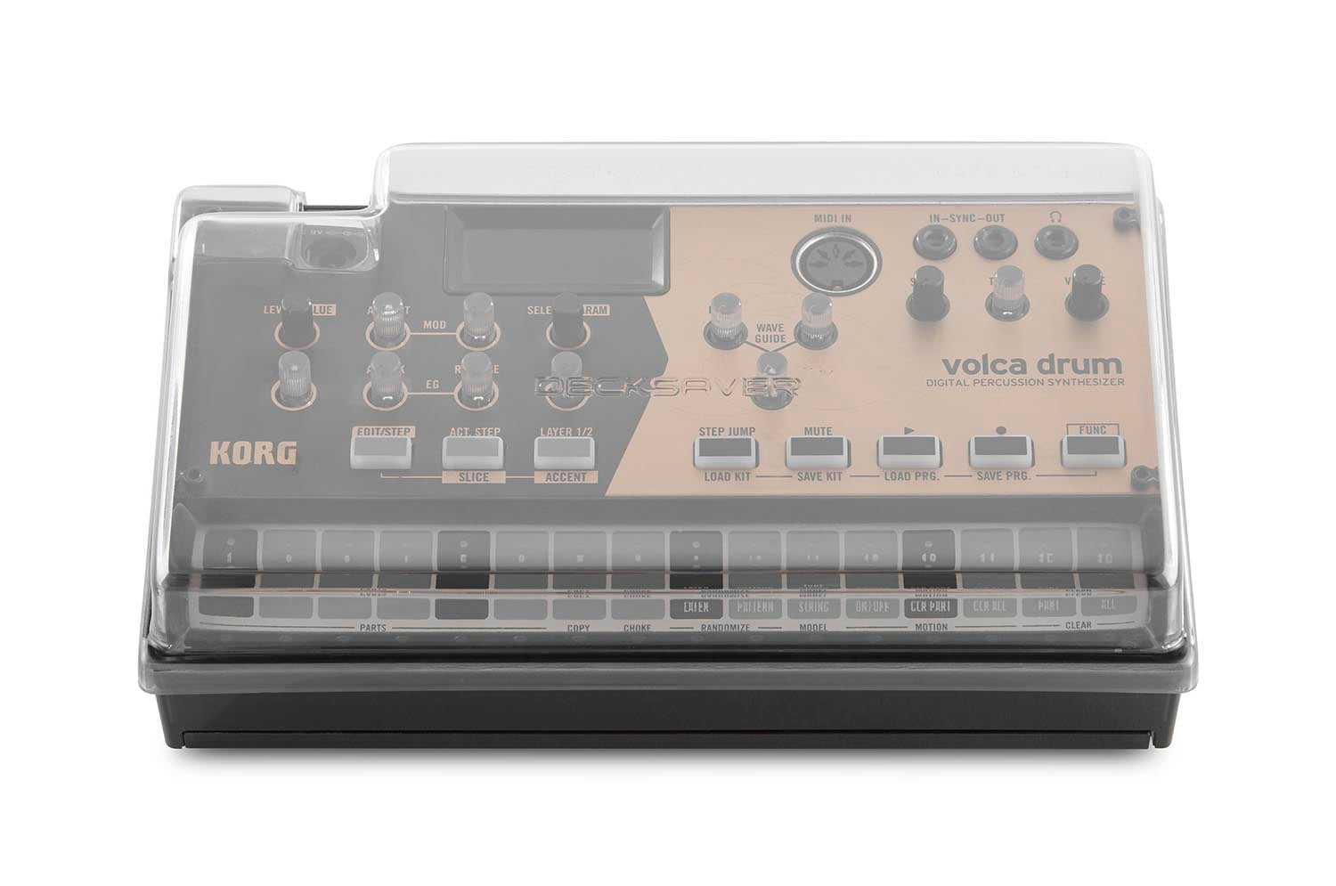 B-Stock: Decksaver DS-PC-VOLCA2 Protection Cover For Korg Volca MK2 Drum - Hollywood DJ