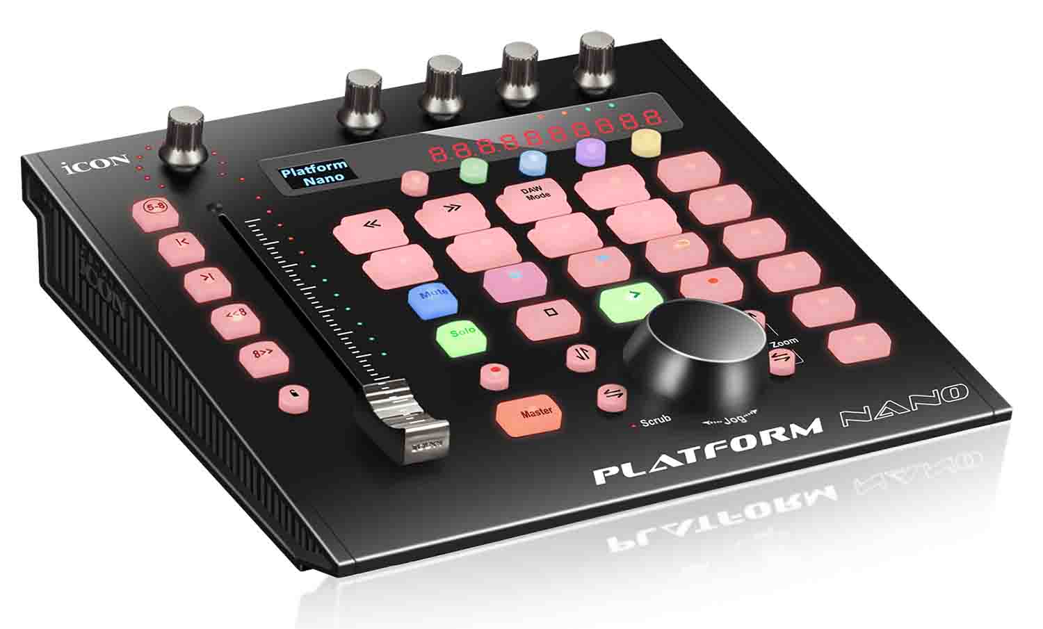 B-Stock: Icon Pro Audio Platform Nano DAW Control Surface with Motorized Fader - Hollywood DJ